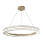 Hammerton Studio - Asscher Ring Chandelier - CHB0080-36-GB-AC-CA1-L3 - Canada Light Shop