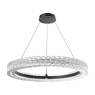 Hammerton Studio - Asscher Ring Chandelier - CHB0080-36-MB-AC-CA1-L3 - Canada Light Shop