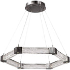 Hammerton Studio - Axis Hexagonal Ring Chandelier, 35-Inch - CHB0060-35-SN-GC-CA1-L1 - Canada Light Shop