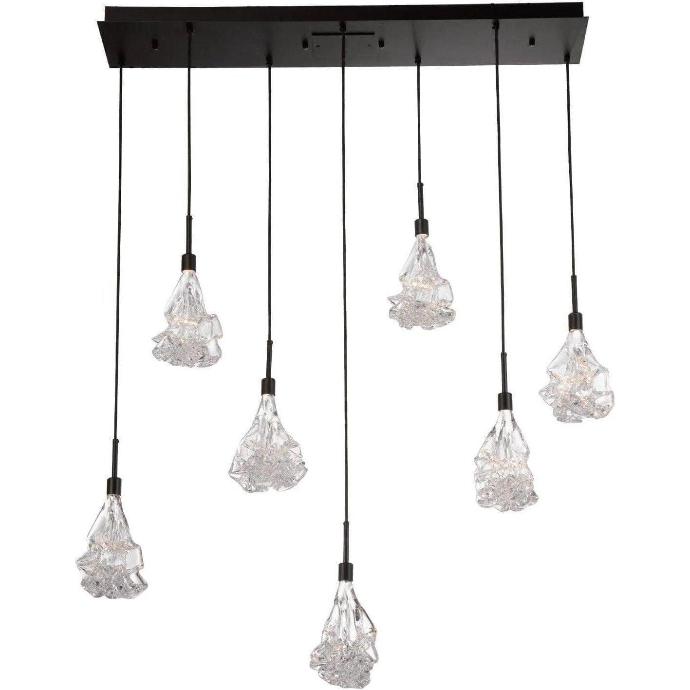 Hammerton Studio - Blossom Linear Multi-Port , 7-Light - PLB0059-07-BS-BC-C01-L1 - Canada Light Shop