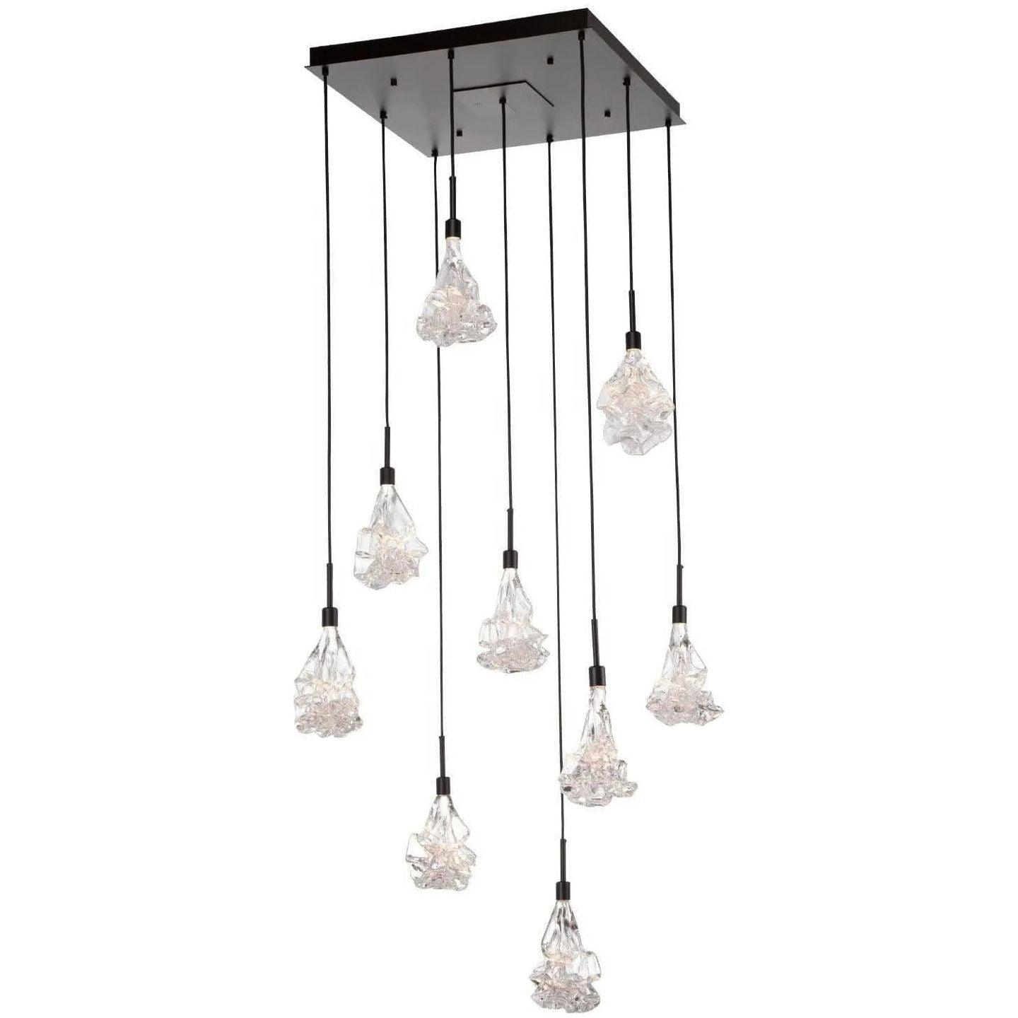 Hammerton Studio - Blossom Multi-Port , 9-Light - CHB0059-09-BS-BC-C01-L1 - Canada Light Shop