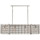 Hammerton Studio - Downtown Mesh Linear Suspension, 4-Light - PLB0020-45-BS-0-001-E2 - Canada Light Shop
