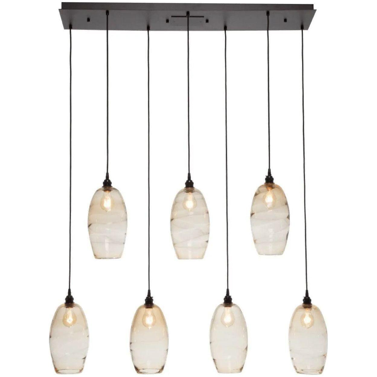Hammerton Studio - Ellisse Linear Multi-Port, 7-Light - PLB0035-07-BS-OA-C01-E2 - Canada Light Shop