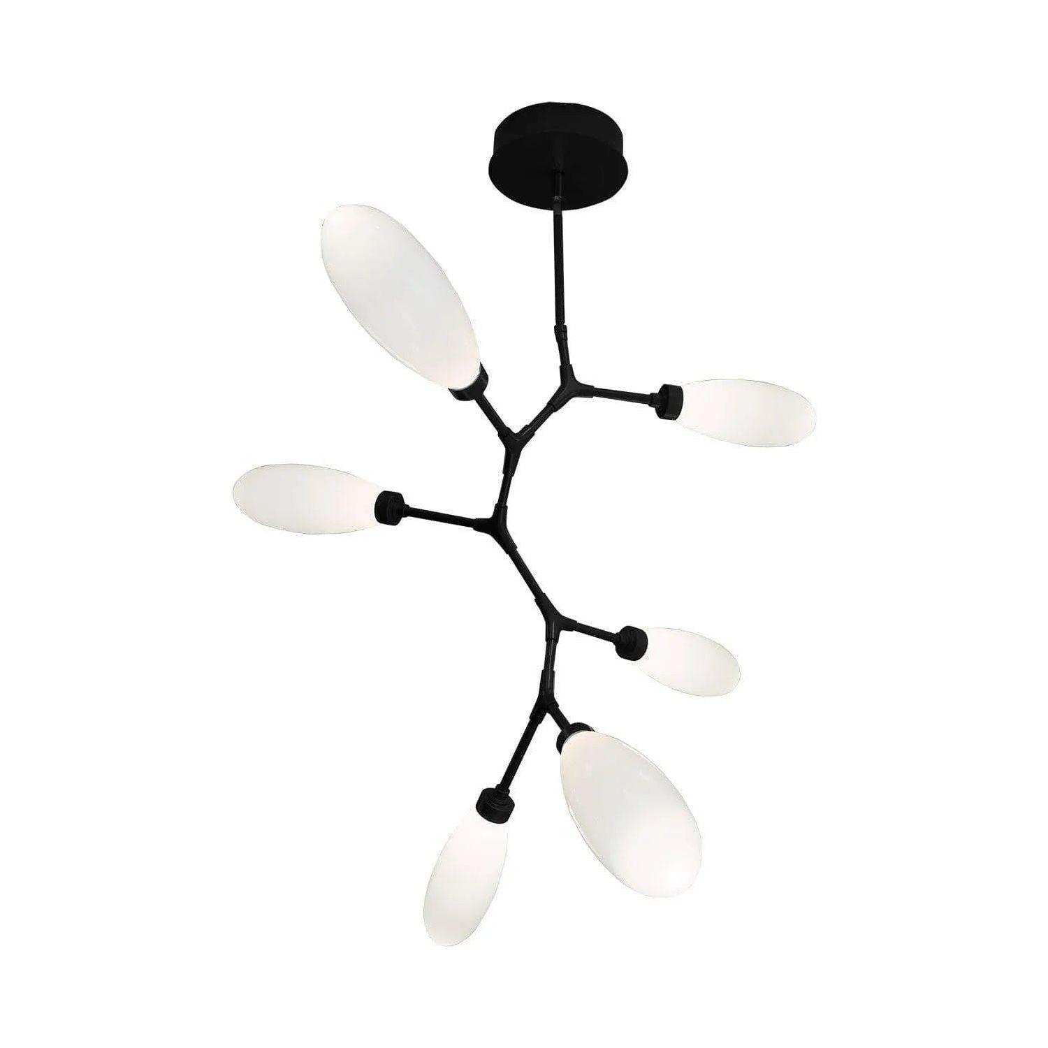 Hammerton Studio - Fiori Modern Vine, 6-Light - CHB0071-VA-MB-WL-001-L3 - Canada Light Shop