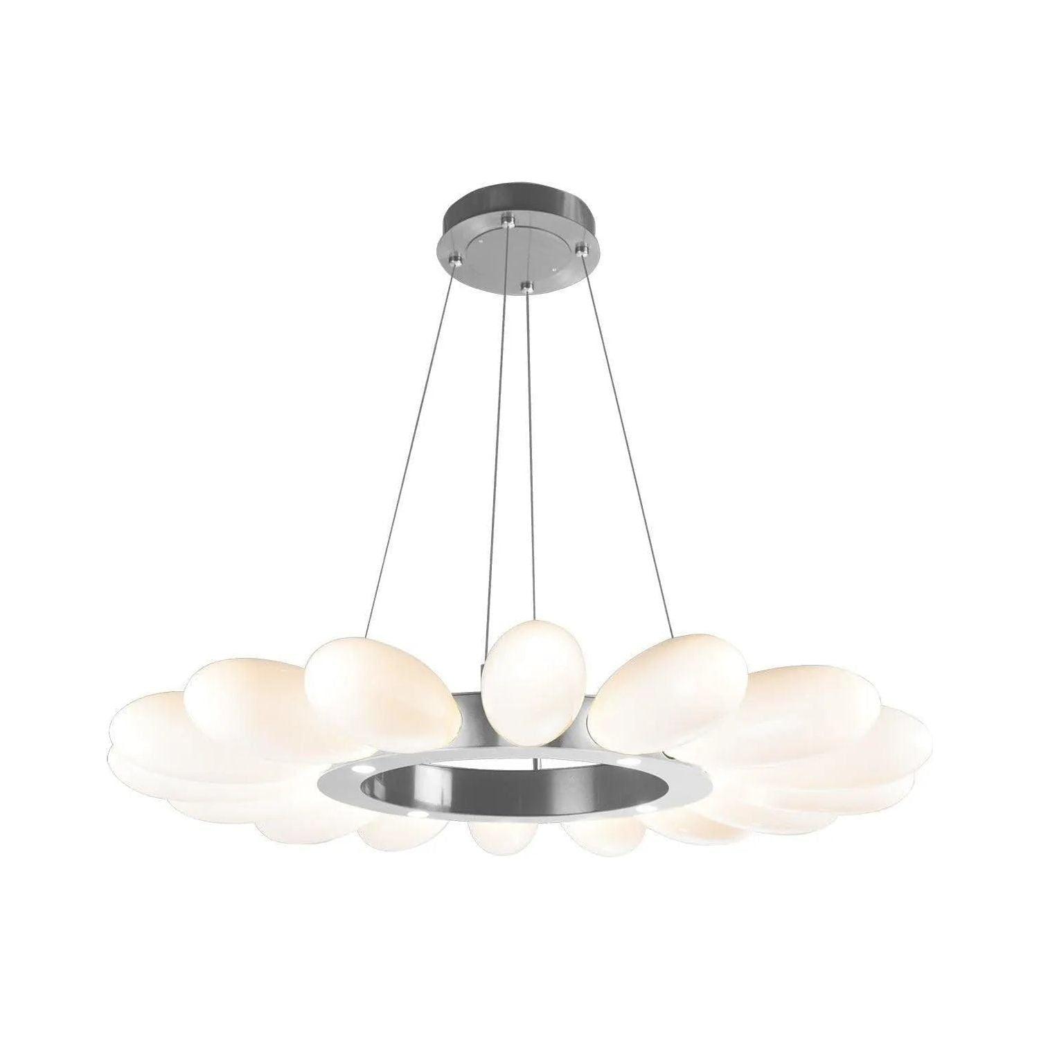 Hammerton Studio - Fiori Ring Chandelier - CHB0071-39-SN-WL-CA1-L3 - Canada Light Shop