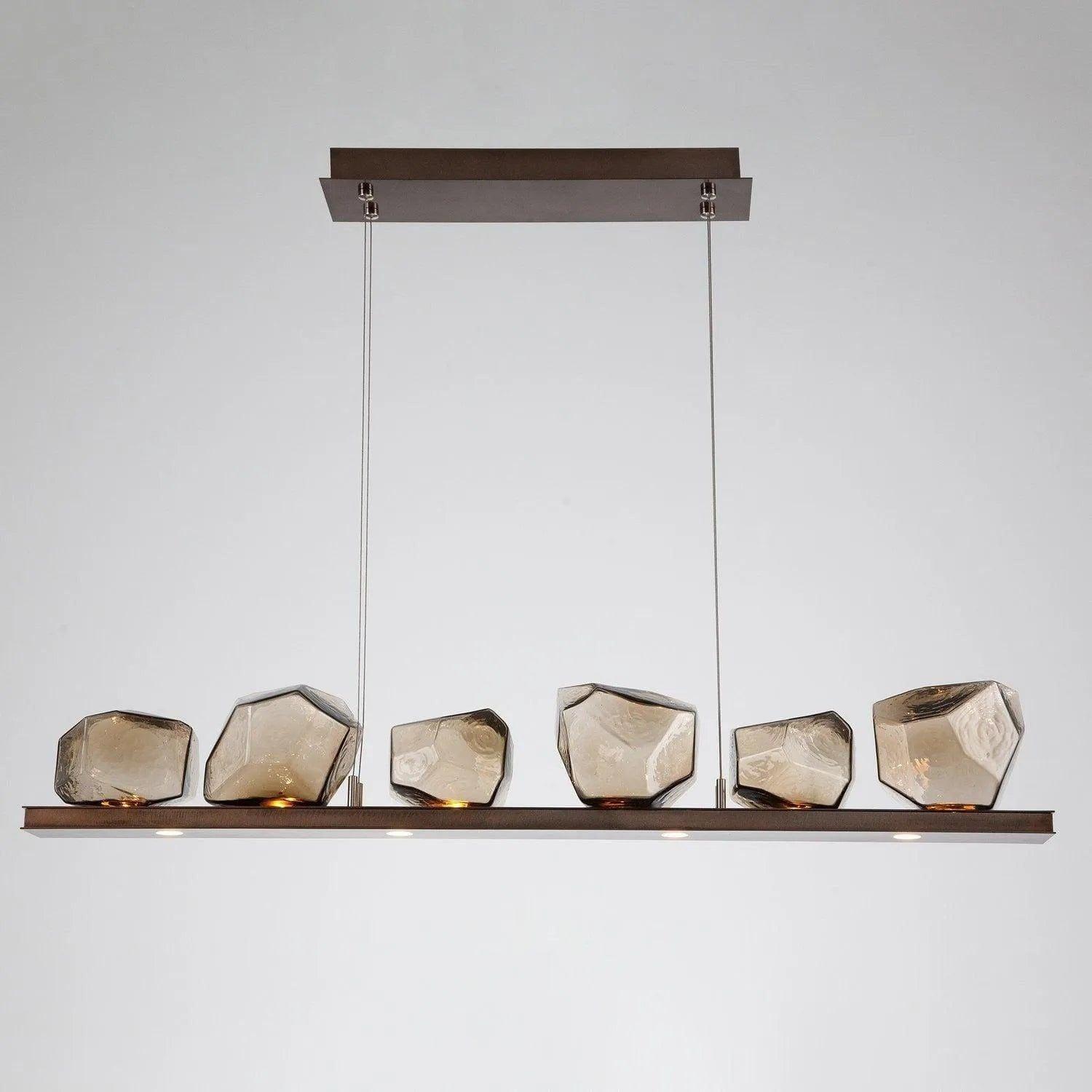 Hammerton Studio - Gem Linear Suspension, 44-Inch - PLB0039-0B-RB-B-CA1-L1 - Canada Light Shop