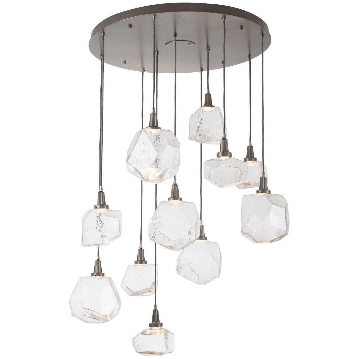 Hammerton Studio - Gem Round Multi-Port, 11-Light - CHB0039-11-BS-C-C01-L1 - Canada Light Shop