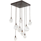 Hammerton Studio - Gem Square Multi-Port, 9-Light - CHB0039-09-FB-C-C01-L1 - Canada Light Shop