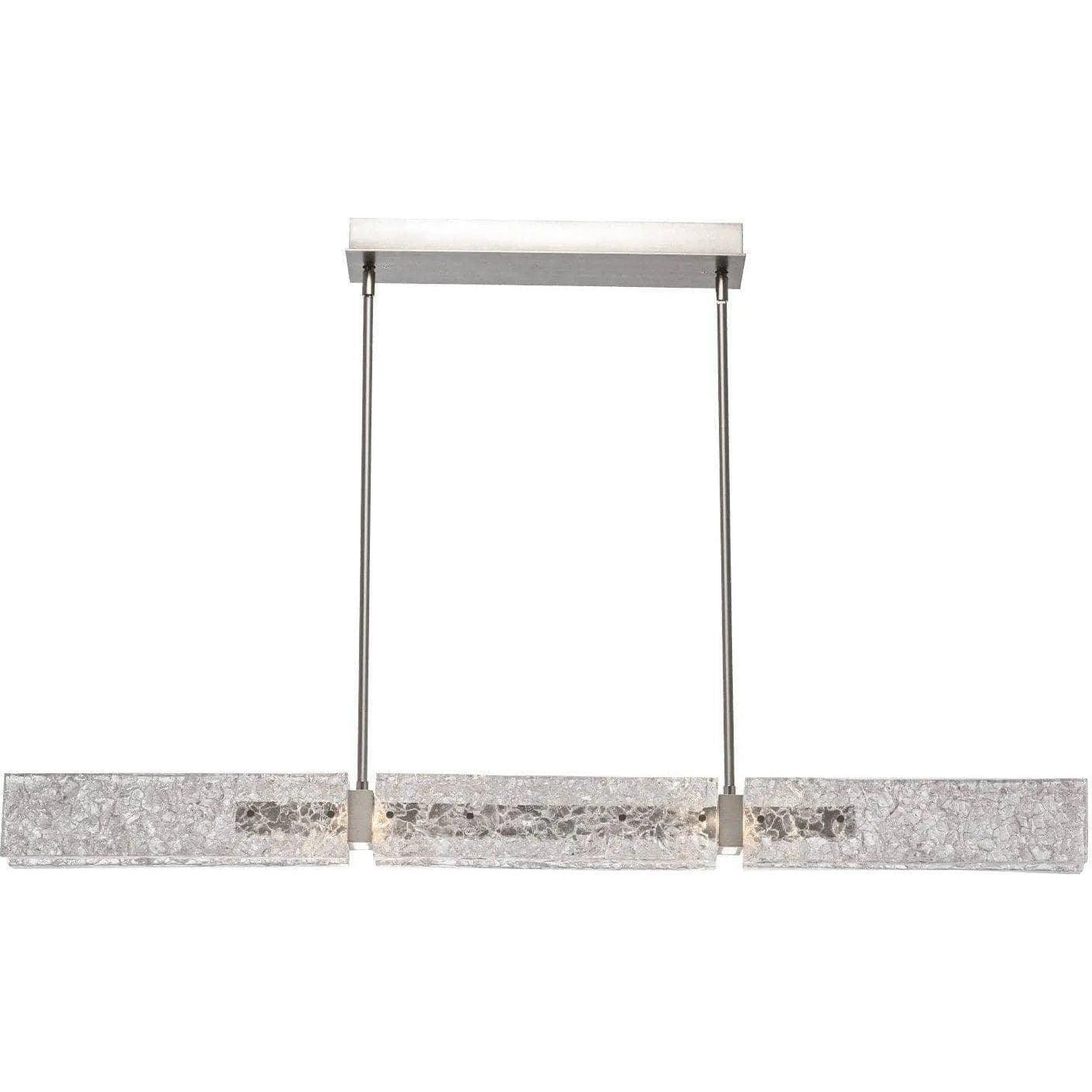 Hammerton Studio - Glacier Linear Dining, 50-Inch - PLB0061-50-SN-GC-001-L1 - Canada Light Shop