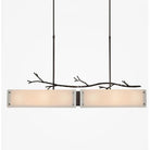 Hammerton Studio - Ironwood LED Linear Suspension, 44-Inch - PLB0032-0A-GM-IW-001-L1 - Canada Light Shop