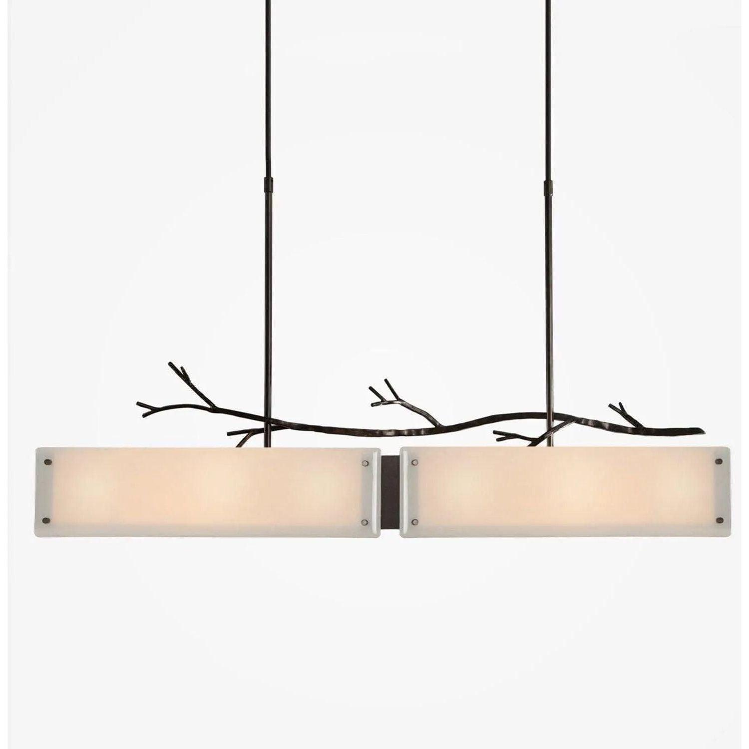 Hammerton Studio - Ironwood LED Linear Suspension, 44-Inch - PLB0032-0A-GM-IW-001-L1 - Canada Light Shop