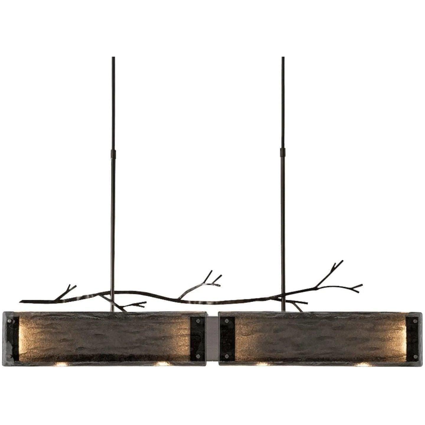 Hammerton Studio - Ironwood LED Linear Suspension, 44-Inch - PLB0032-0A-GM-SG-001-L1 - Canada Light Shop