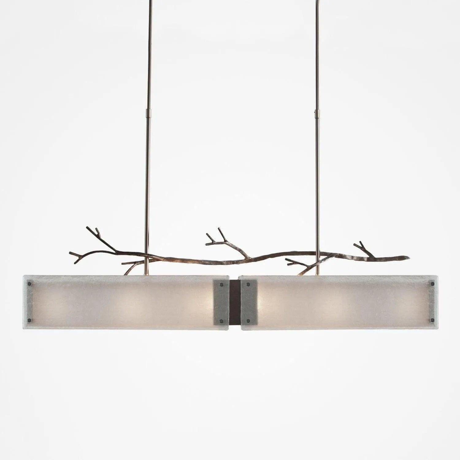 Hammerton Studio - Ironwood LED Linear Suspension, 44-Inch - PLB0032-0A-SN-FG-001-L1 - Canada Light Shop