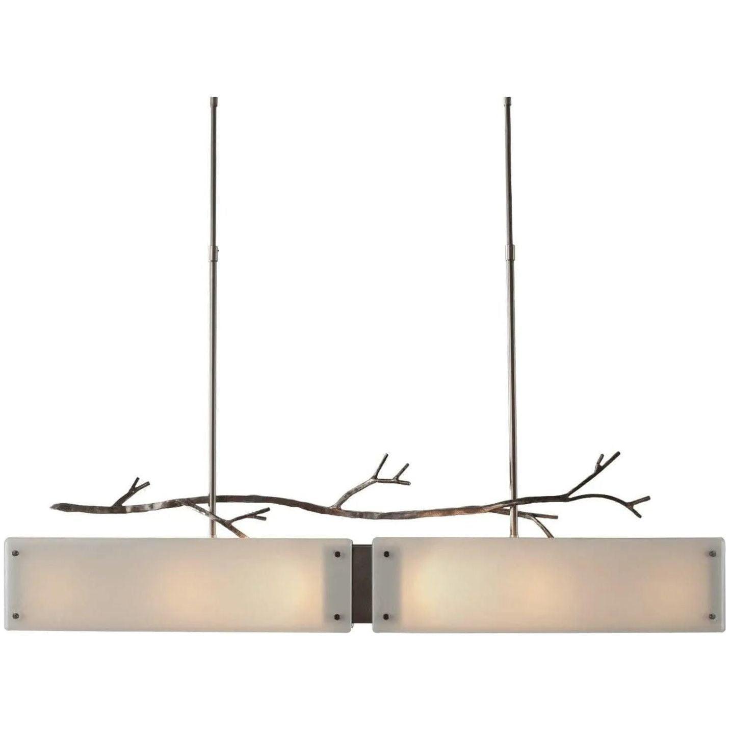 Hammerton Studio - Ironwood LED Linear Suspension, 44-Inch - PLB0032-0A-SN-IW-001-L1 - Canada Light Shop