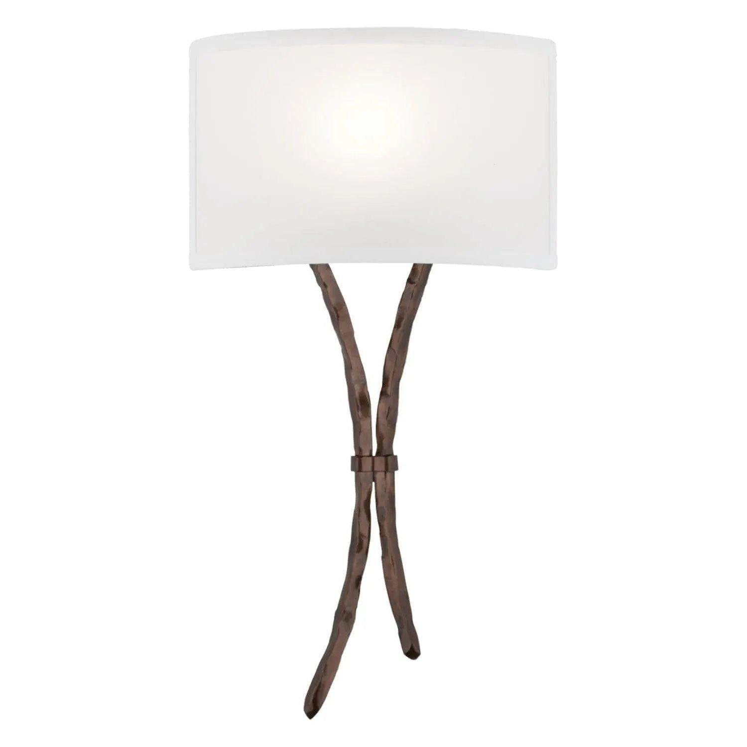 Hammerton Studio - Ironwood Sprout Cover Sconce - CSB0032-0B-RB-SH-E2 - Canada Light Shop