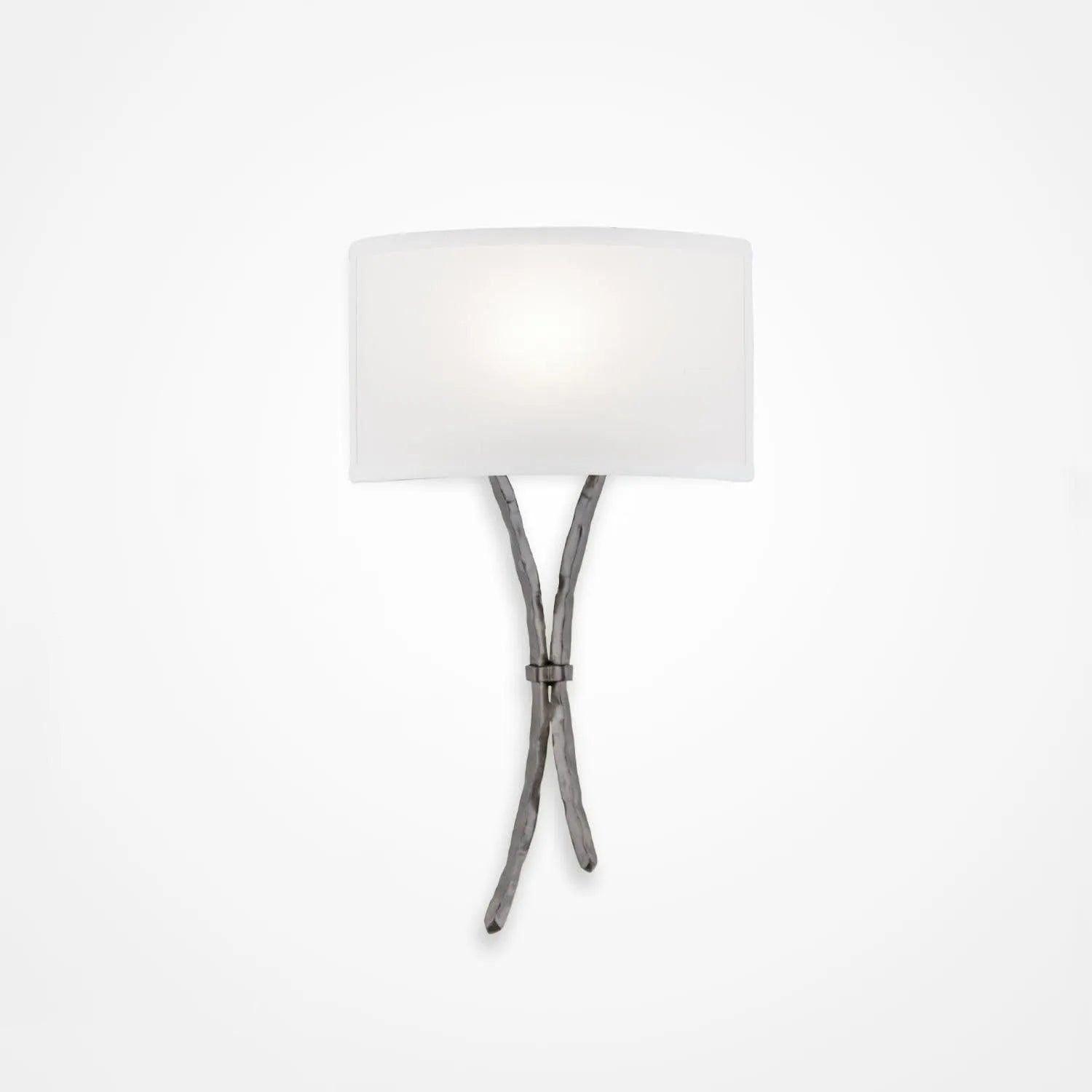 Hammerton Studio - Ironwood Sprout Cover Sconce - CSB0032-0B-SN-SH-E2 - Canada Light Shop