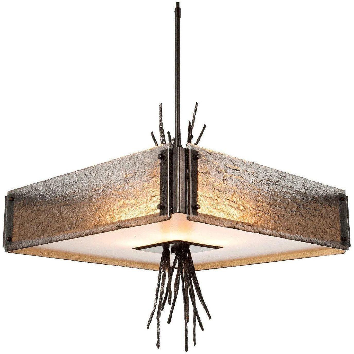 Hammerton Studio - Ironwood Square Chandelier, 24-Inch - CHB0032-0D-GM-SG-001-E2 - Canada Light Shop