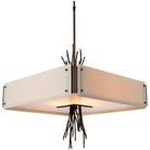 Hammerton Studio - Ironwood Square Chandelier, 24-Inch - CHB0032-0D-RB-IW-001-E2 - Canada Light Shop