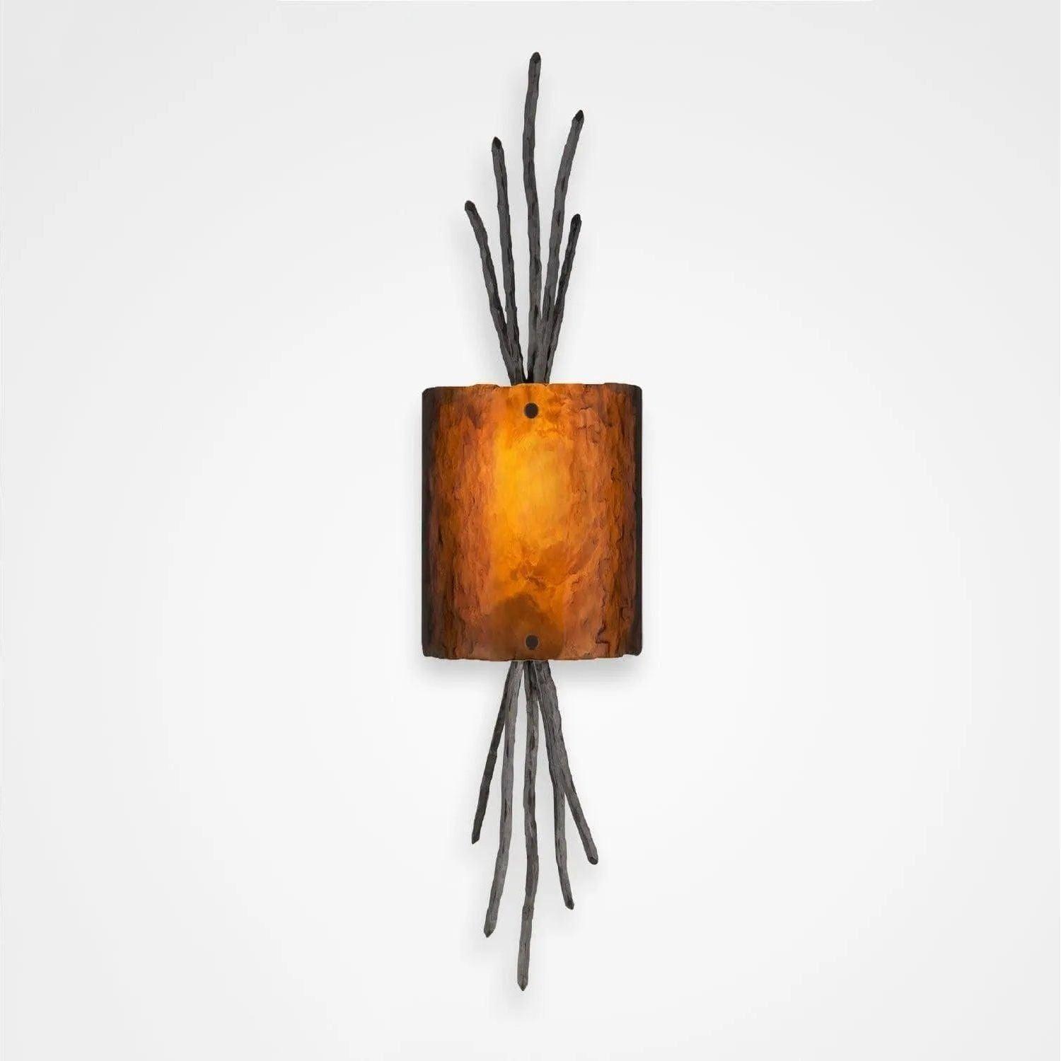 Hammerton Studio - Ironwood Thistle Cover Sconce - CSB0032-0D-GM-BG-E2 - Canada Light Shop