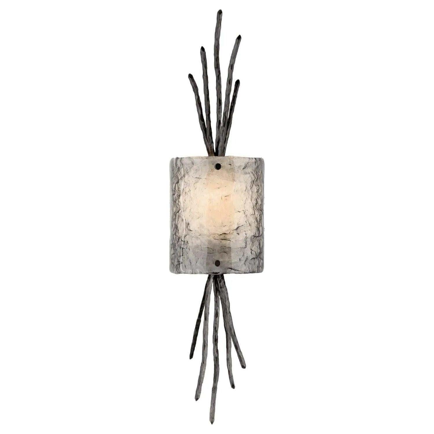 Hammerton Studio - Ironwood Thistle Cover Sconce - CSB0032-0D-GM-SG-E2 - Canada Light Shop