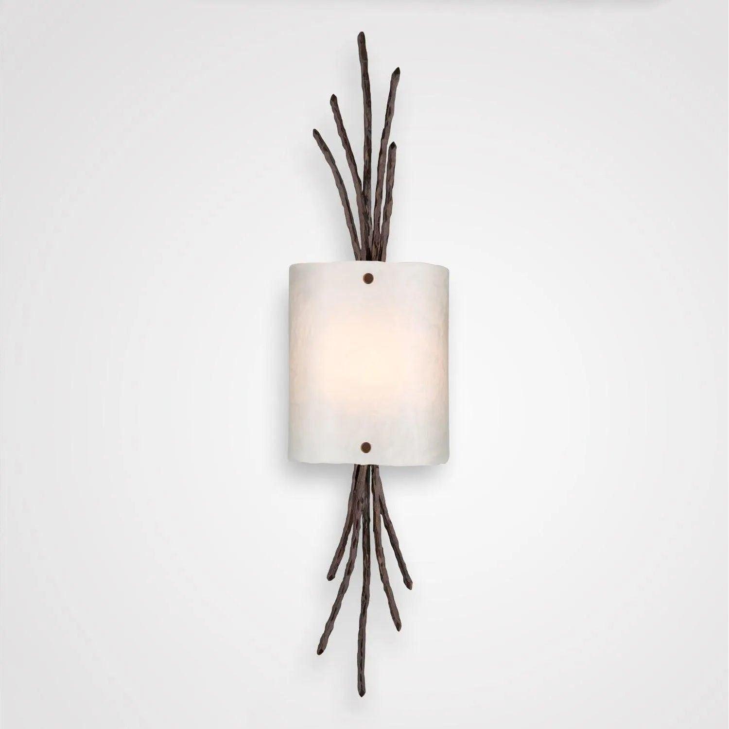 Hammerton Studio - Ironwood Thistle Cover Sconce - CSB0032-0D-RB-FG-E2 - Canada Light Shop