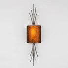 Hammerton Studio - Ironwood Thistle Cover Sconce - CSB0032-0D-SN-BG-E2 - Canada Light Shop