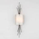 Hammerton Studio - Ironwood Thistle Cover Sconce - CSB0032-0D-SN-FG-E2 - Canada Light Shop
