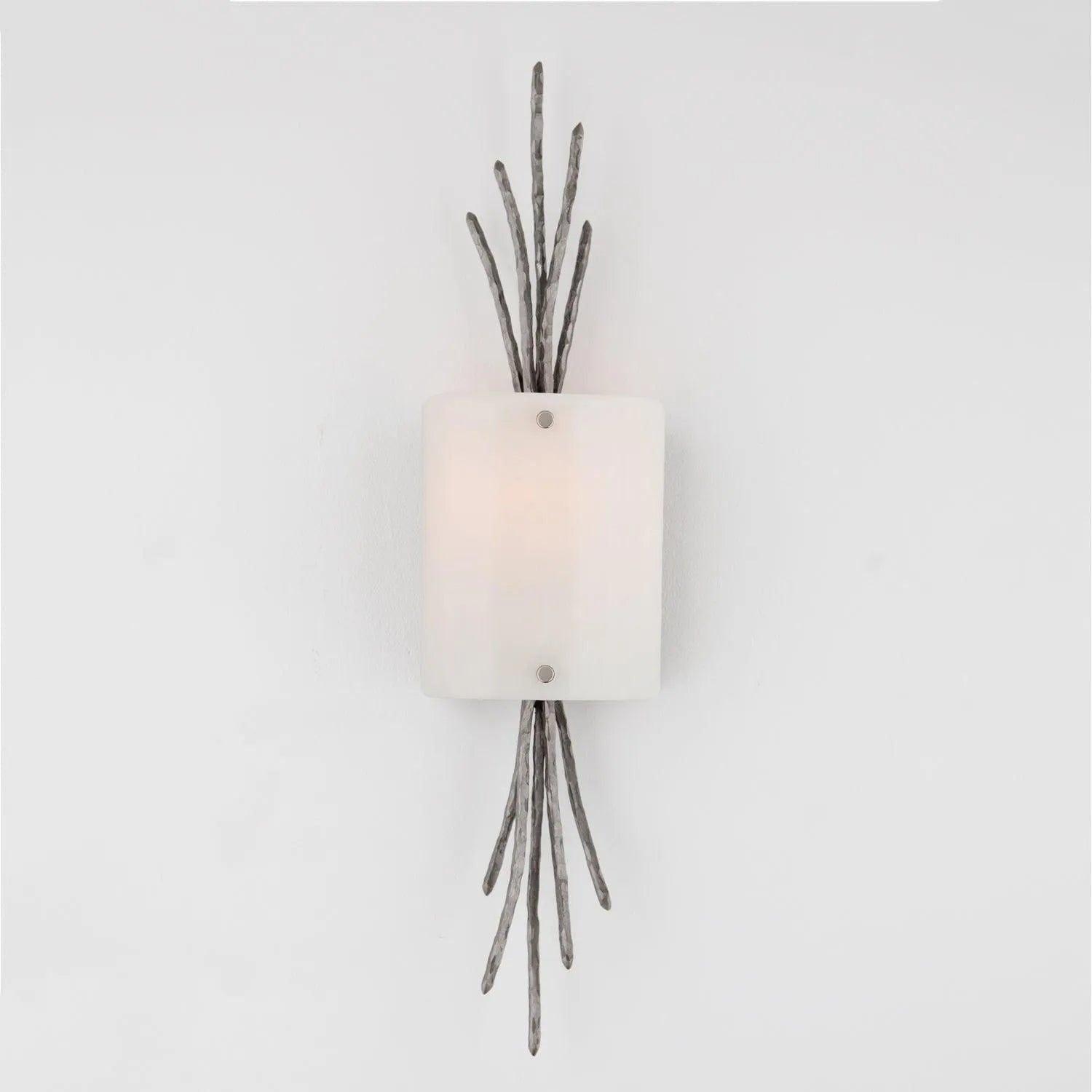 Hammerton Studio - Ironwood Thistle Cover Sconce - CSB0032-0D-SN-IW-E2 - Canada Light Shop