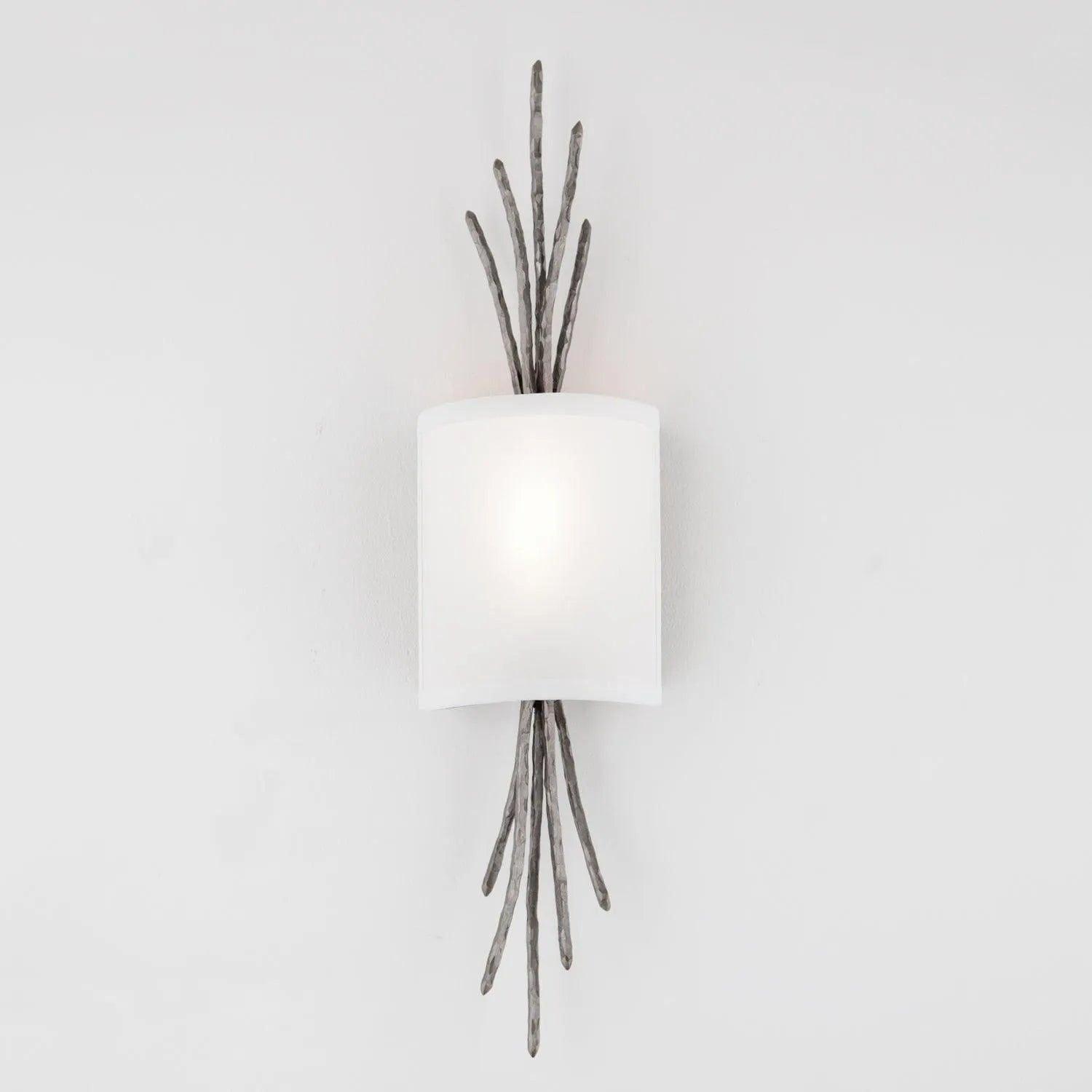 Hammerton Studio - Ironwood Thistle Cover Sconce - CSB0032-0D-SN-SH-E2 - Canada Light Shop