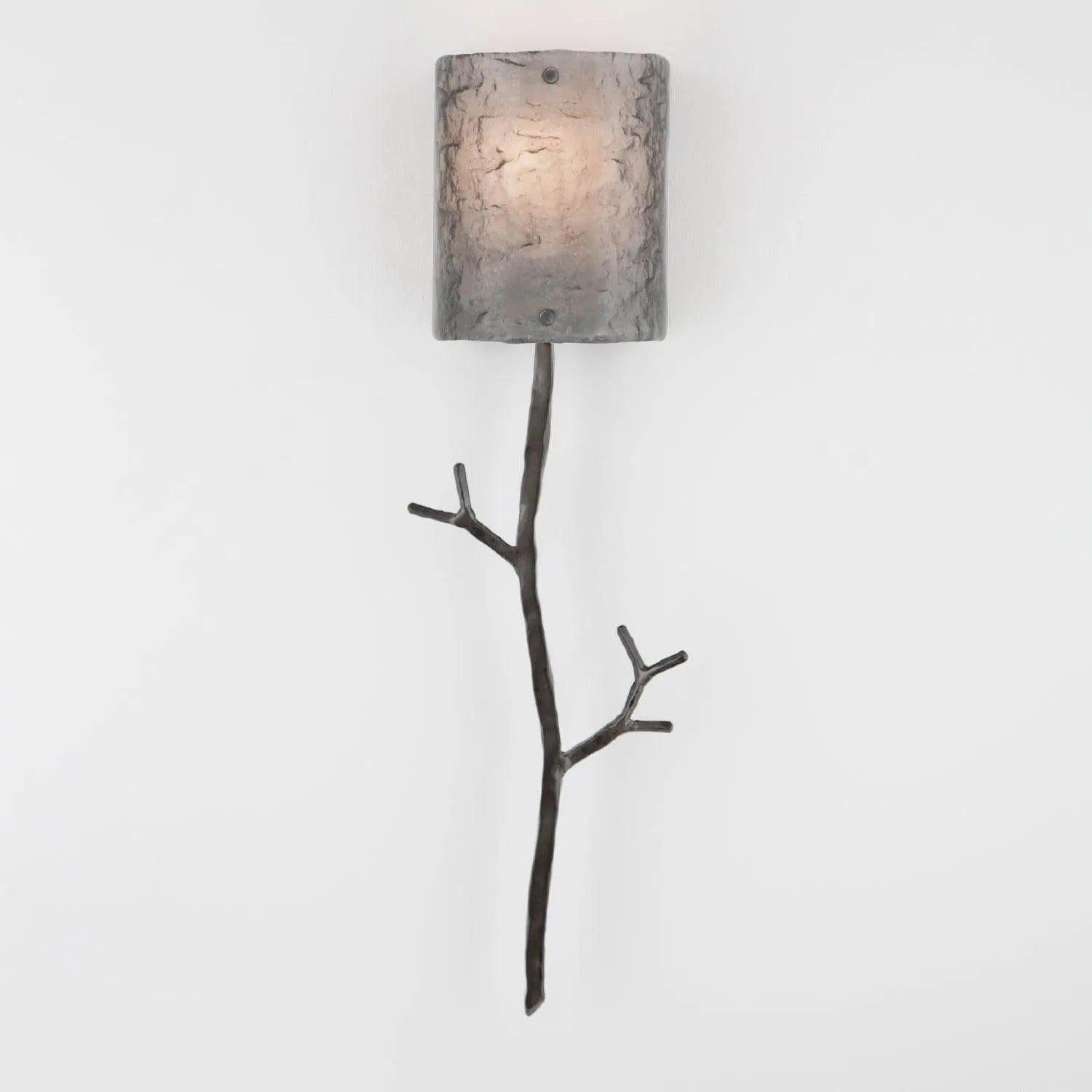 Hammerton Studio - Ironwood Twig Cover Sconce - CSB0032-0A-GM-SG-E2 - Canada Light Shop