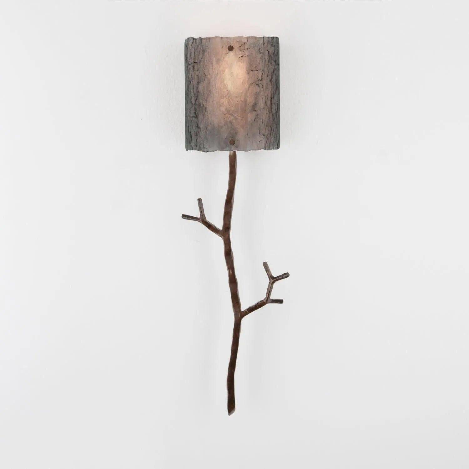 Hammerton Studio - Ironwood Twig Cover Sconce - CSB0032-0A-RB-SG-E2 - Canada Light Shop