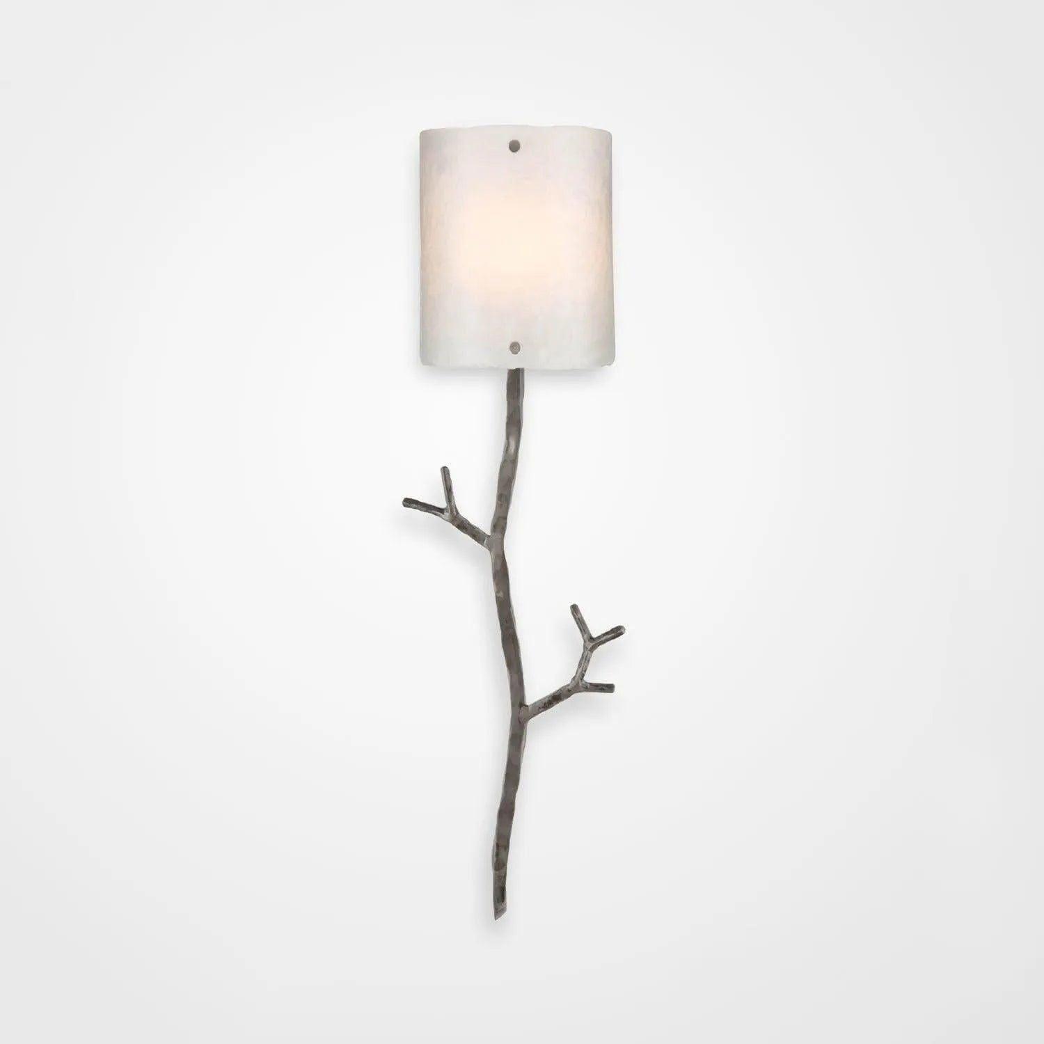 Hammerton Studio - Ironwood Twig Cover Sconce - CSB0032-0A-SN-FG-E2 - Canada Light Shop