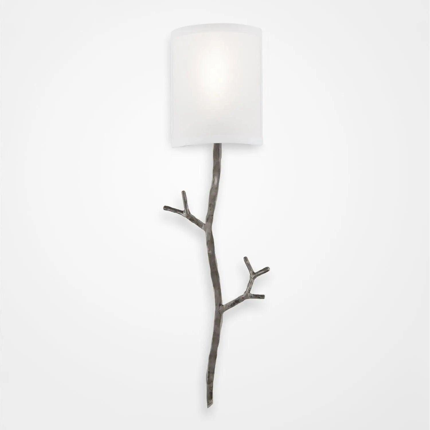 Hammerton Studio - Ironwood Twig Cover Sconce - CSB0032-0A-SN-SH-E2 - Canada Light Shop