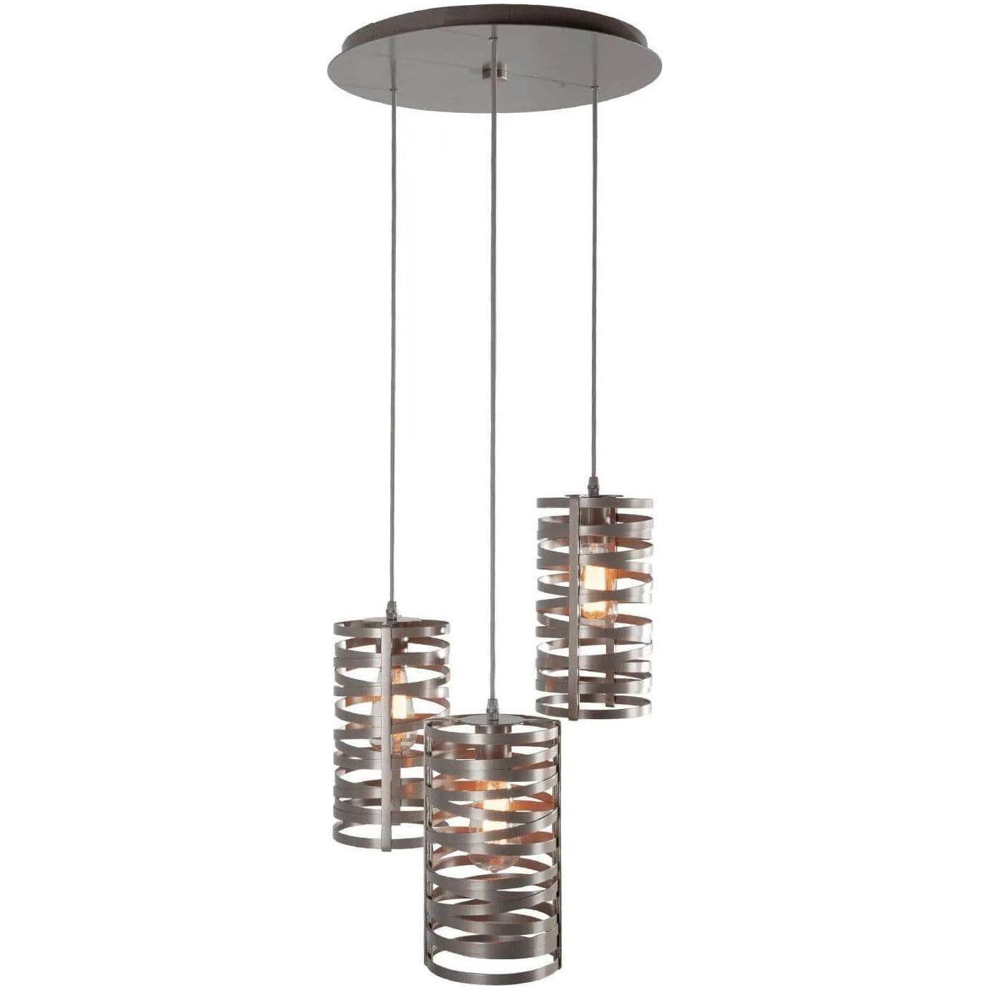 Hammerton Studio - Misto Round Multi-Port, 3-Light - CHB0048-03-BS-OA-C01-E2 - Canada Light Shop
