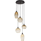 Hammerton Studio - Misto Round Multi-Port, 5-Light - CHB0048-05-MB-OA-C01-E2 - Canada Light Shop
