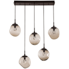 Hammerton Studio - Nebula Aster Linear Multi-Port, 5-Light - PLB0066-05-FB-ZB-C01-L1 - Canada Light Shop