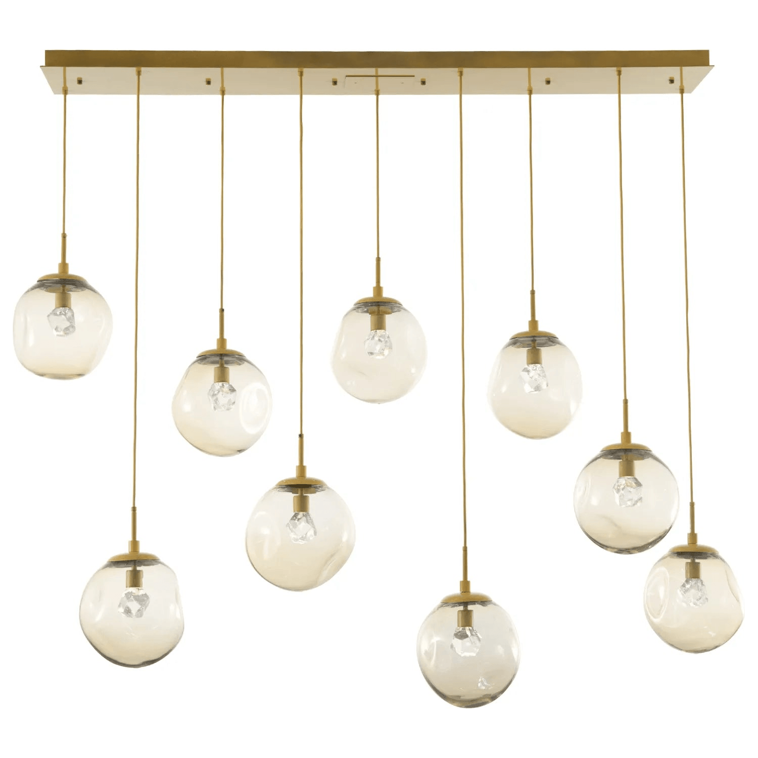 Hammerton Studio - Nebula Aster Linear Multi-Port, 9-Light - PLB0066-09-GB-ZA-C01-L1 - Canada Light Shop