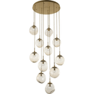 Hammerton Studio - Nebula Aster Round Multi-Port, 11-Light - CHB0066-11-GB-FA-C01-L1 - Canada Light Shop