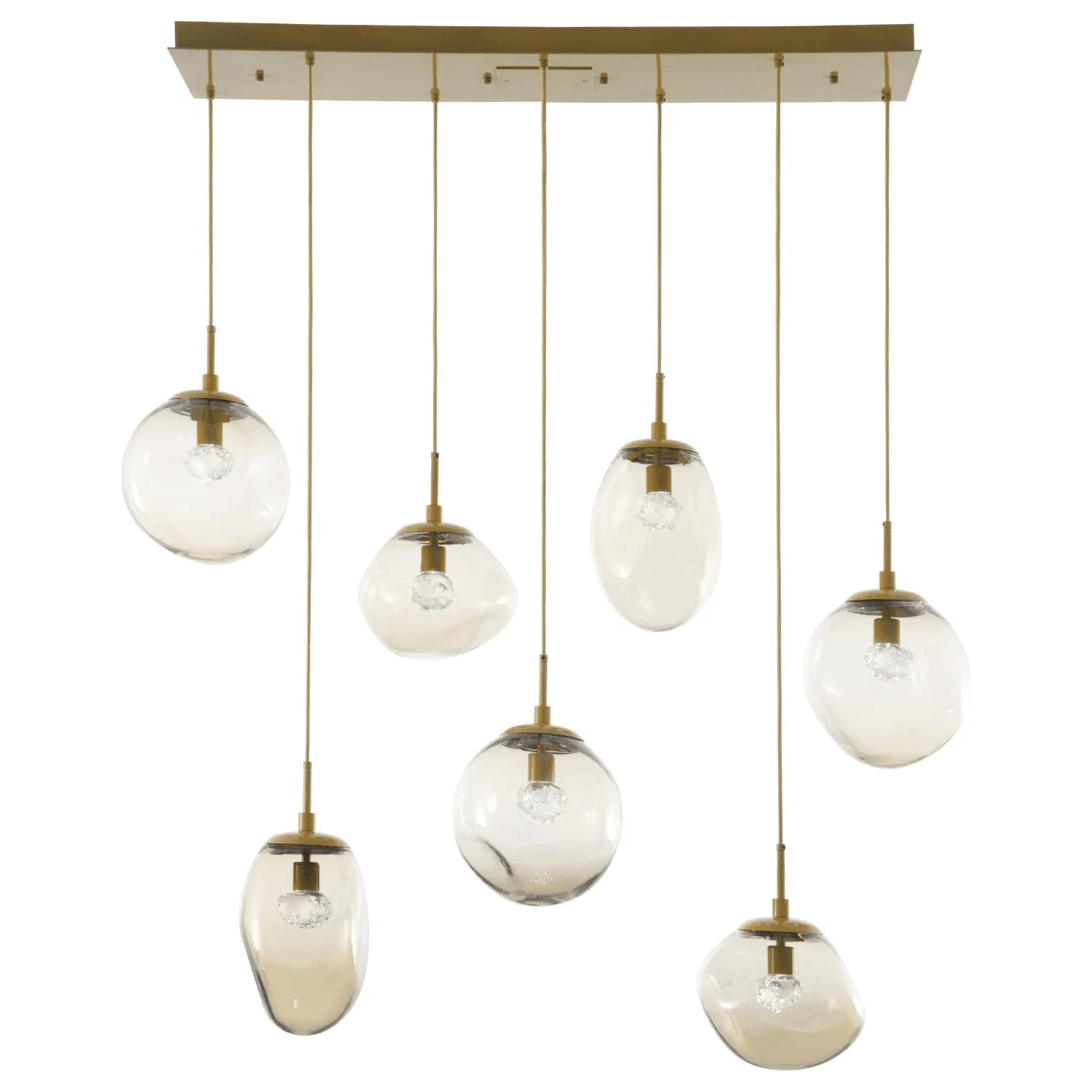 Hammerton Studio - Nebula Cosmos Linear Multi-Port, 7-Light - PLB0069-07-GB-FA-C01-L1 - Canada Light Shop