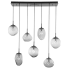 Hammerton Studio - Nebula Cosmos Linear Multi-Port, 7-Light - PLB0069-07-MB-ZS-C01-L1 - Canada Light Shop