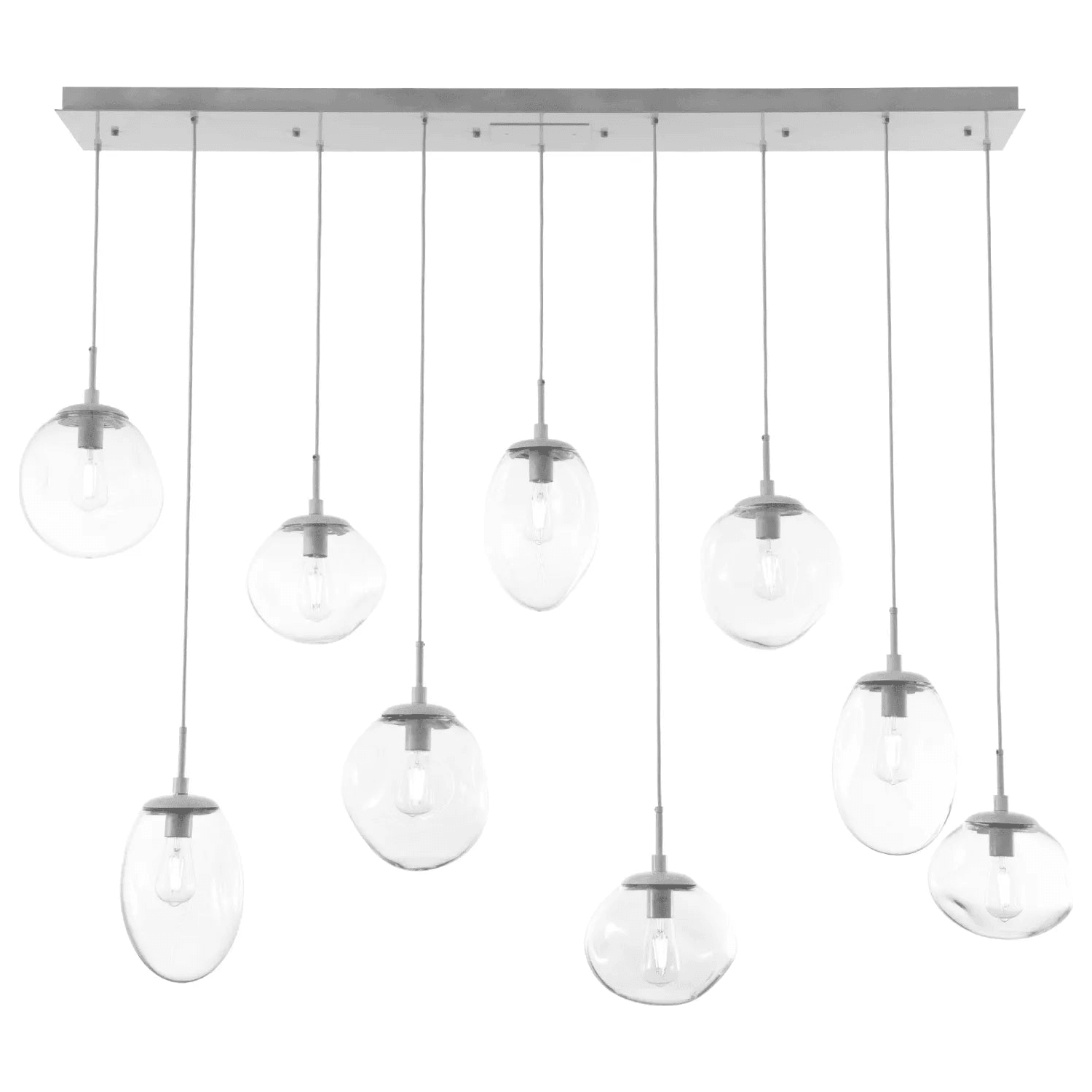 Hammerton Studio - Nebula Cosmos Linear Multi-Port, 9-Light - PLB0065-09-BS-C-C01-E2 - Canada Light Shop