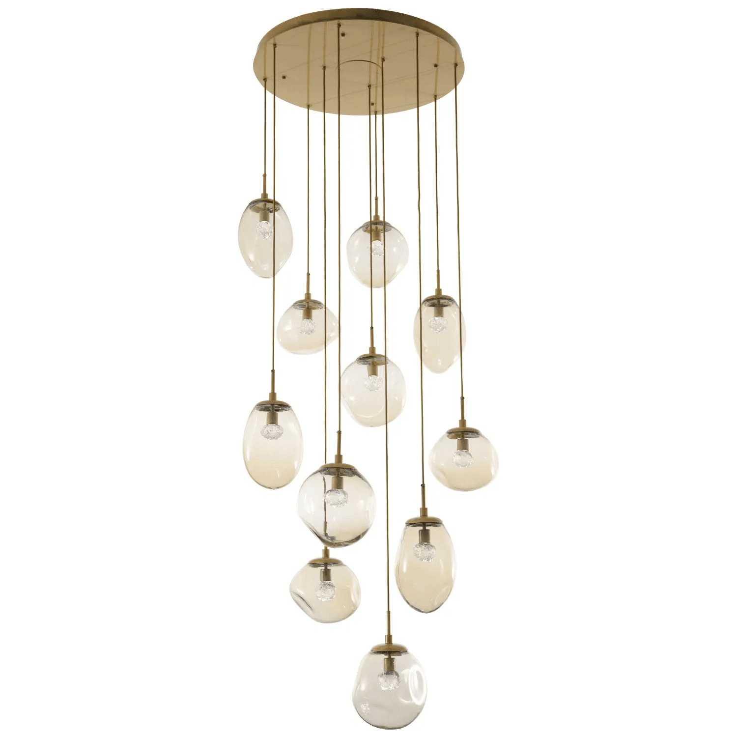 Hammerton Studio - Nebula Cosmos Round Multi-Port, 11-Light - CHB0069-11-GB-FA-C01-L1 - Canada Light Shop