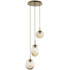 Hammerton Studio - Nebula Cosmos Round Multi-Port, 3-Light - CHB0065-03-GB-A-C01-E2 - Canada Light Shop