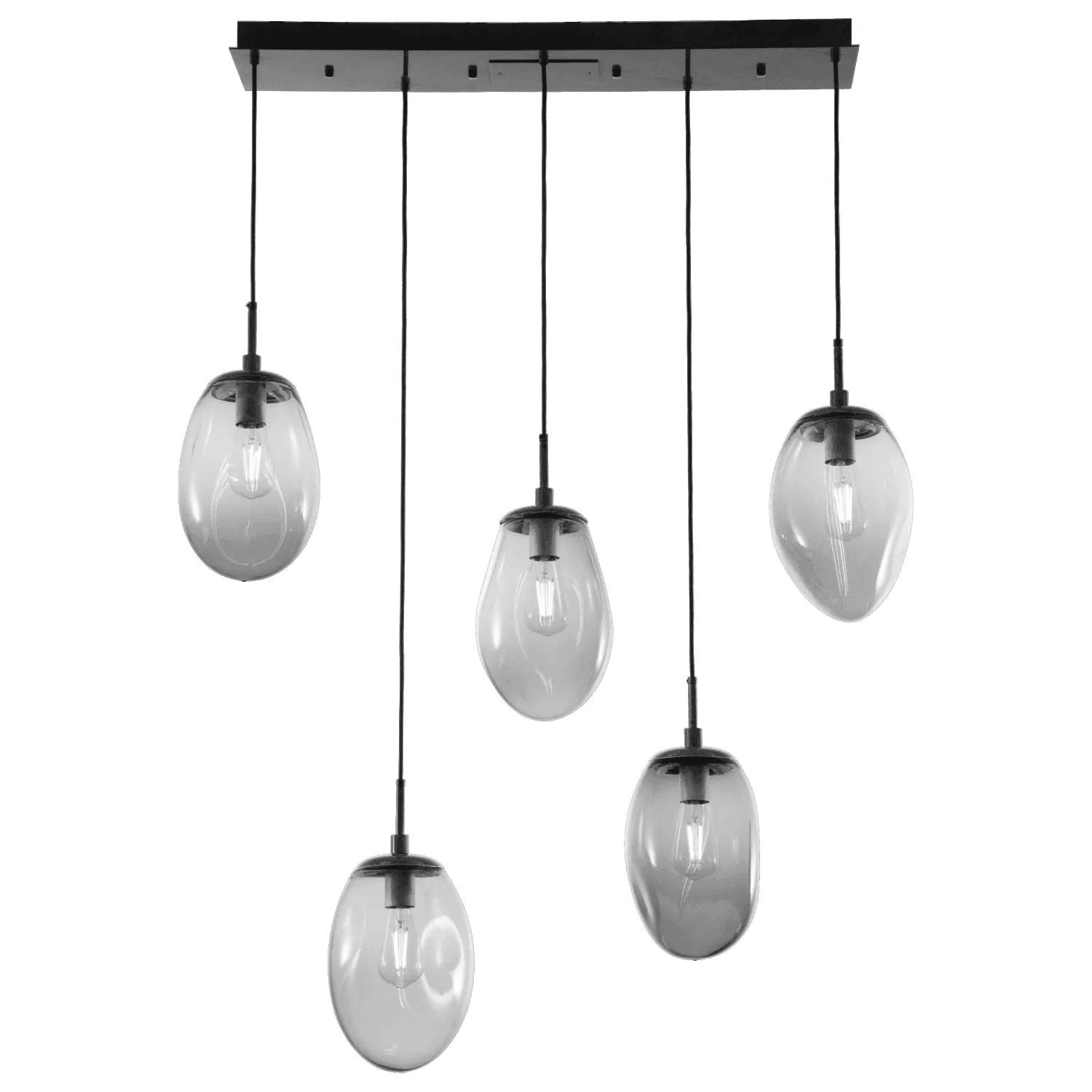 Hammerton Studio - Nebula Meteo Linear Multi-Port, 5-Light - PLB0063-05-MB-S-C01-E2 - Canada Light Shop