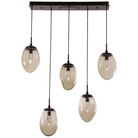 Hammerton Studio - Nebula Meteo Linear Multi-Port, 5-Light - PLB0067-05-FB-GB-C01-L1 - Canada Light Shop
