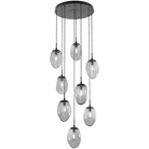 Hammerton Studio - Nebula Meteo Round Multi-Port, 8-Light - CHB0063-08-MB-S-C01-E2 - Canada Light Shop