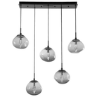 Hammerton Studio - Nebula Nova Linear Multi-Port, 5-Light - PLB0068-05-MB-GS-C01-L1 - Canada Light Shop