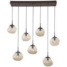 Hammerton Studio - Nebula Nova Linear Multi-Port, 7-Light - PLB0068-07-FB-FB-C01-L1 - Canada Light Shop