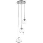 Hammerton Studio - Nebula Nova Round Multi-Port, 3-Light - CHB0068-03-BS-GC-C01-L1 - Canada Light Shop