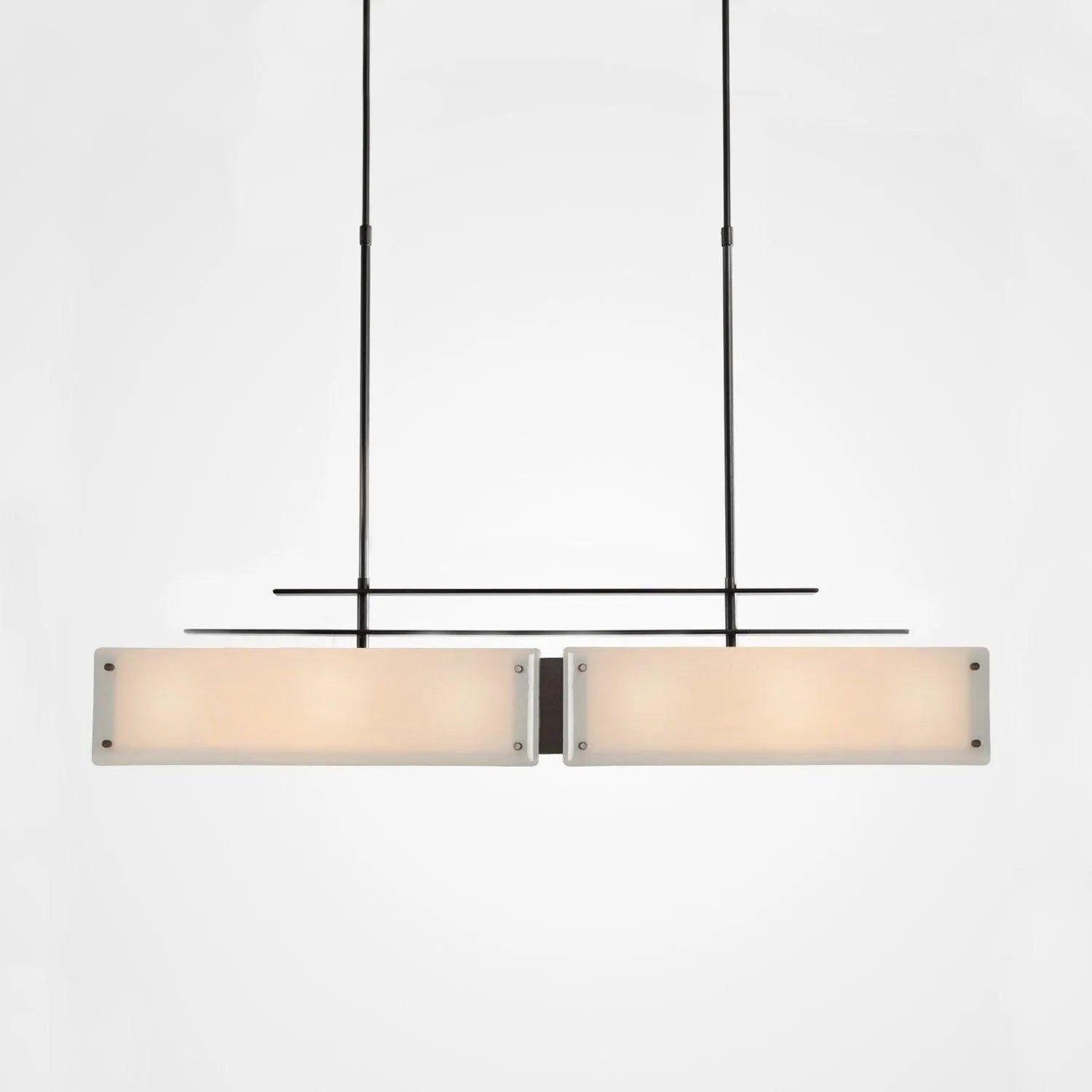 Hammerton Studio - Nebula Nova Square Multi-Port, 9-Light - CHB0064-09-BS-A-C01-E2 - Canada Light Shop